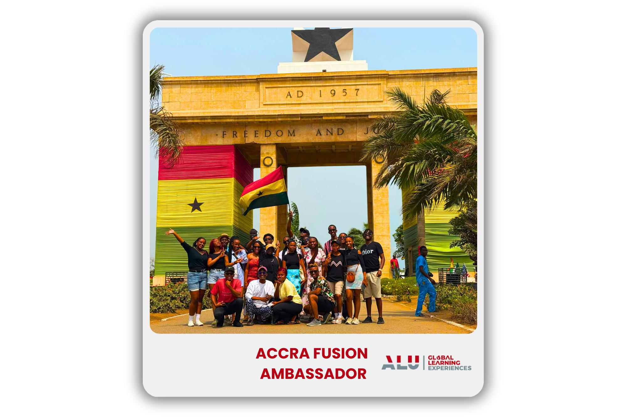 Accra Fusion — student externship coordination, Accra 2025